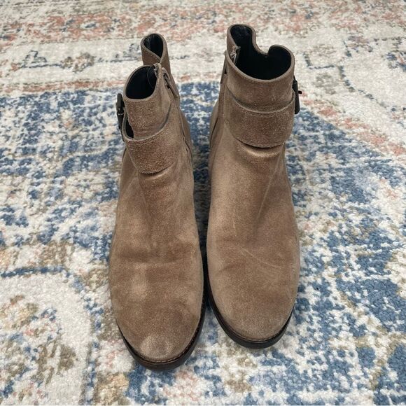 Paul Green 'Jano' Moto Buckle Bootie- Antelope- Size US 7.5 Women’s - Picture 2 of 9